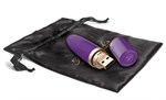 Фиолетовый перезаряжаемый вибростимулятор Lipstick Vibe - фото 1351114