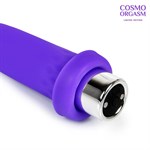 Фиолетовый вибростимулятор в форме зайчика - 10,5 см. - фото 1351258