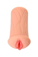 Реалистичный мастурбатор-вагина телесного цвета Elegance.001 с вибрацией - фото 1351368