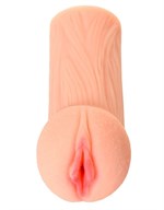 Реалистичный мастурбатор-вагина телесного цвета Elegance.001 с вибрацией - фото 1351366