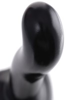 Черный стимулятор для пар P G-Spot Dildo Size M - 18 см. - фото 1351555