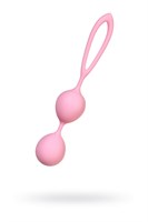 Розовые вагинальные шарики Lotus - фото 1352308
