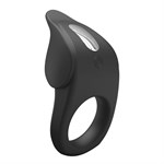 Черное эрекционное кольцо с вибрацией Vibrating Susanna - фото 1352489
