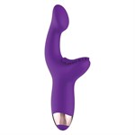 Фиолетовый массажёр для G-точки G-Spot Pleaser - 19 см. - фото 394596