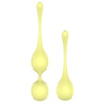 Набор желтых вагинальных шариков Lemon Squeeze - фото 1430100