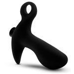 Черный анальный вибратор Silicone Vibrating Prostate Massager 01 - 10,8 см. 225505 - фото 74384