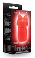 Красная БДСМ-свеча в форме злой кошки Fox Drip Candle - фото 1353255
