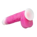 Розовый ротатор-реалистик Roxy 8 Inch Gyrating Dildo - 21,6 см. - фото 1353345