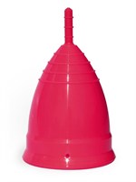 Розовая менструальная чаша OneCUP Classic - размер L - фото 395144