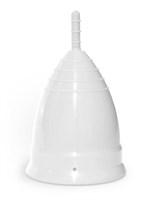 Белая менструальная чаша OneCUP Classic - размер S - фото 475359
