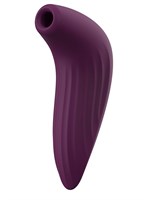 Фиолетовый мембранно-вакуумный клиторальный стимулятор Pulse Union с ДУ - фото 438706