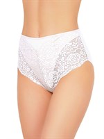 Высокие хлопковые трусики с кружевом Lace Cotton Band 229295 - фото 79386