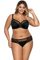 Бюстгальтер plus size с полусшивными чашками с изысканным кружевом 230867 - фото 71796