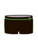 Мужские плавки-боксеры с контрастной полосой на поясе 241268