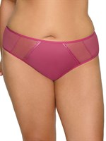 Трусики-слипы со вставками из сетки 241663