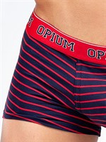 Мужские боксеры в полоску из мягкого хлопкового трикотажа 244770