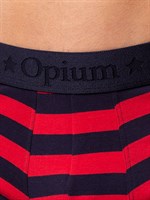 Мужские боксеры из мягкого хлопкового трикотажа в полоску 244793