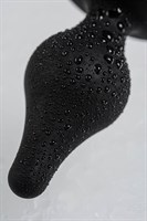 Черная анальная втулка Spade XS - 6,5 см. - фото 1355558