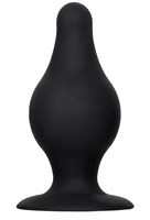 Черная анальная втулка Spade XS - 6,5 см. - фото 37588