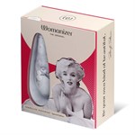 Белый бесконтактный клиторальный стимулятор Womanizer Marilyn Monroe Special Edition - фото 1372191