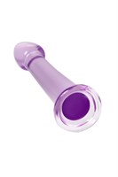 Фиолетовый фаллоимитатор Jelly Dildo M - 18 см. - фото 1356068