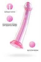 Розовый нереалистичный фаллоимитатор Jelly Dildo XL - 22 см. - фото 1356096