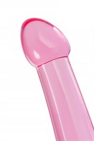 Розовый нереалистичный фаллоимитатор Jelly Dildo XL - 22 см. - фото 1356102