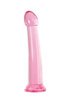 Розовый нереалистичный фаллоимитатор Jelly Dildo XL - 22 см. - фото 1356095