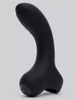 Черный вибратор на палец для G-стимуляции Sensation Rechargeable G-Spot Vibrator - фото 399289