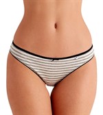 Набор из 3 трусиков-слипов Alice в серо-черной гамме 251780