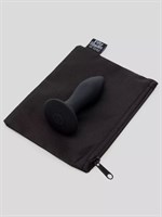 Черная анальная вибропробка Sensation Rechargeable Vibrating Butt Plug - 8,9 см. - фото 1356326