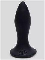 Черная анальная вибропробка Sensation Rechargeable Vibrating Butt Plug - 8,9 см. - фото 399326