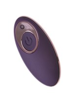 Фиолетовое виброяйцо с имитацией фрикций Bumpy - фото 1356650