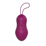 Сливовое вагинальное виброяйцо AN Fruit с пультом ДУ - фото 1356854