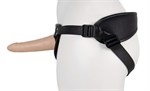 Пустотелый страпон Harness CLASSIC с бандажом - 15,5 см. - фото 1356882