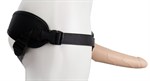 Пустотелый страпон Harness CLASSIC с бандажом - 19,5 см. - фото 1356889