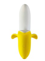 Оригинальный мини-вибратор в форме банана Mini Banana - 13 см. - фото 1356941