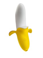 Оригинальный мини-вибратор в форме банана Mini Banana - 13 см. - фото 1356944