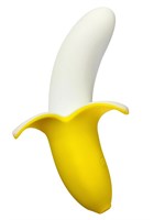 Оригинальный мини-вибратор в форме банана Mini Banana - 13 см. - фото 1356940
