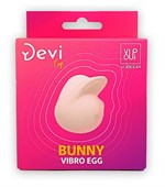Розовое яичко-зайчик Bunny Vibro Egg - фото 1356988