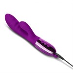 Фиолетовый вибромассажер-кролик Blend - 20,2 см. - фото 1373219