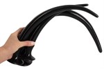 Набор из 3 длинных анальных пробок Super Long Flexible Butt Plug Set - фото 1373392