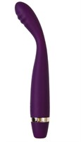Фиолетовый стимулятор G-точки G-Hunter - 18,5 см. - фото 1373426