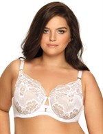 Стильный бюстгальтер на косточках plus size с кружевом 289104 - фото 71998