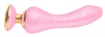Розовый вибростимулятор SANYA - 18,5 см. - фото 1374423
