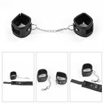 БДСМ-набор Deluxe Bondage Kit: маска, вибратор, наручники, плётка - фото 1374660