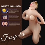 Надувная секс-кукла Fayola - фото 1374699