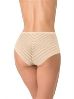 Высокие трусики с полосками разной ширины 294400