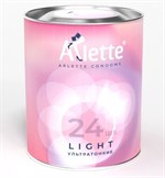 Ультратонкие презервативы Arlette Light - 24 шт. - фото 1374713