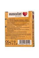 Экологически чистые презервативы Masculan Organic - 3 шт. - фото 1374926